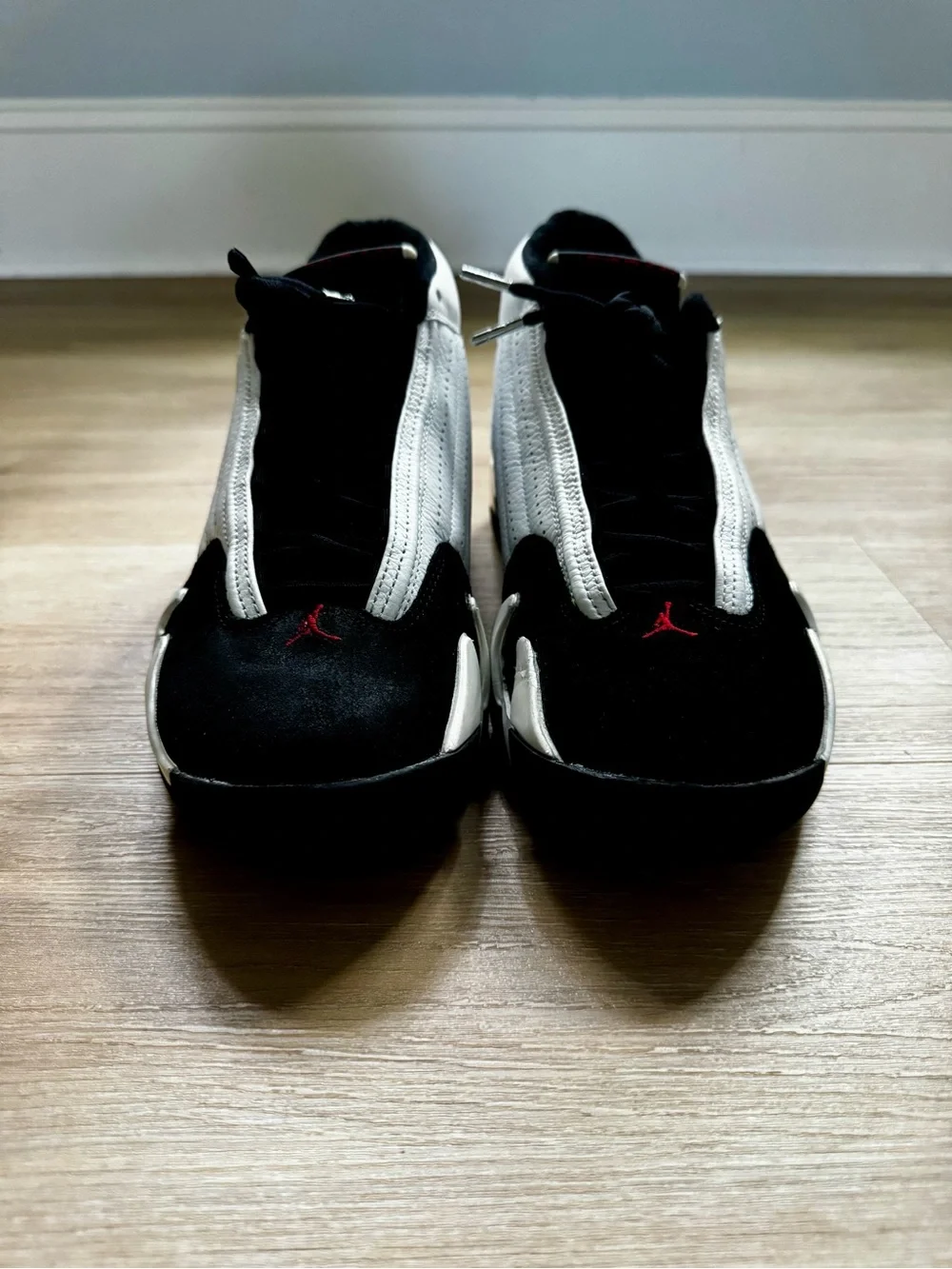 Jordan 14 Black Toe 2006. Extremely rare release and in mint condition. 10.5.